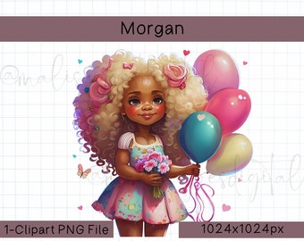 Schwarzes Mädchen Magie PNG, Schwarzes Mädchen Clipart, Geburtstagskind PNG, Schwarzes Mädchen Wandkunst, Schwarzes Mädchen Kunst, Geburtstagsmädchen SVG, Schwarzes Mädchen Kunst für Kinder