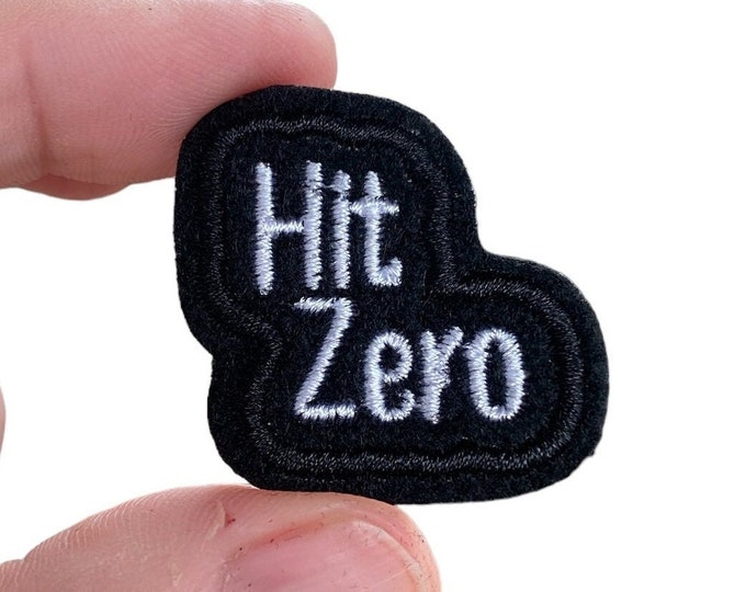 Hit Zero Cheer Embroidery Patch