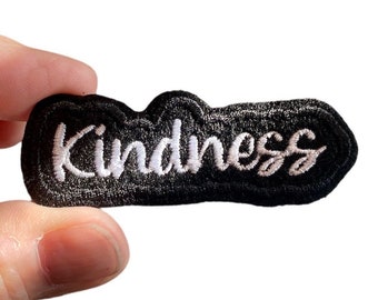 Kindness Embroidered Iron-On Patch