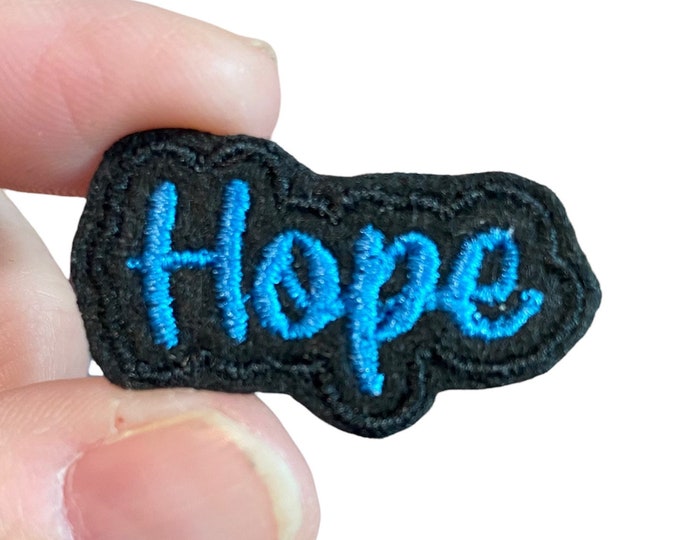 Hope Embroidered Iron-On Patch