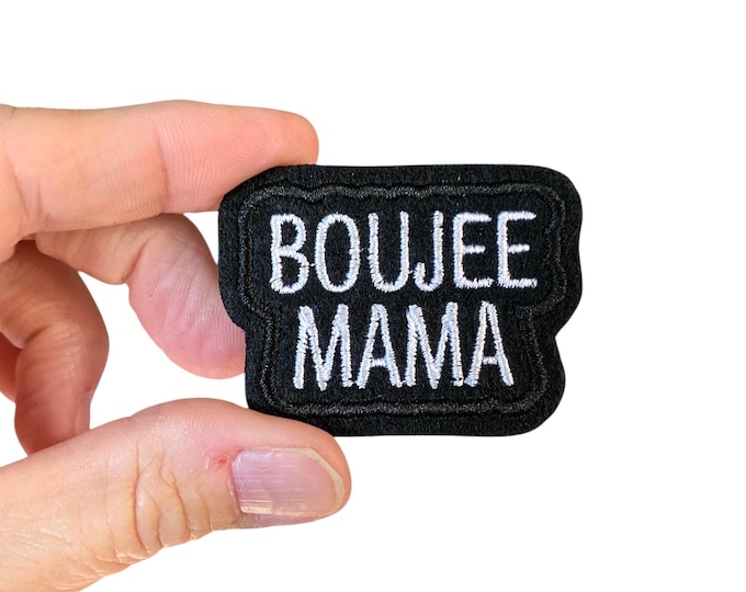 Boujee Mama Iron On Patch