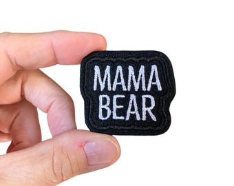 Mama Bear Iron On Patch