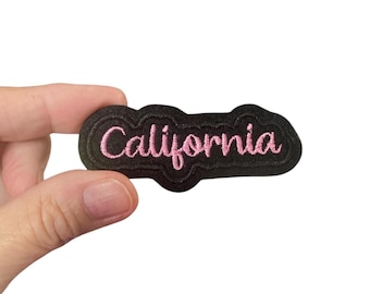 California Iron On Patch | State Patch | Travel Patch | Embroidered California Patch for Jackets, Backpacks, Hats