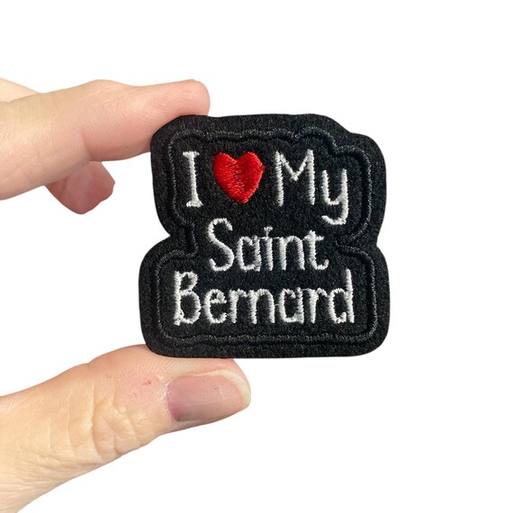 Ritratti Di Cani Personalizzati [San Bernardo] Patch Ricamata In Ferro - Foto 9