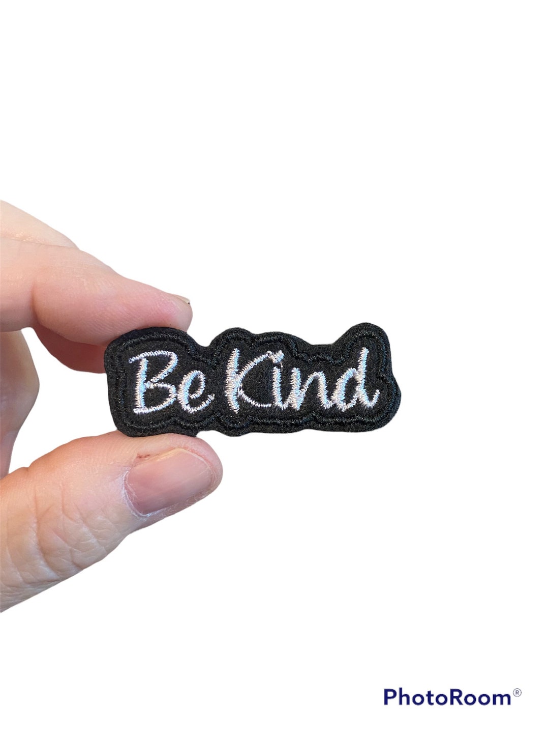 Be Kind Embroidered Iron-on Patch - Etsy