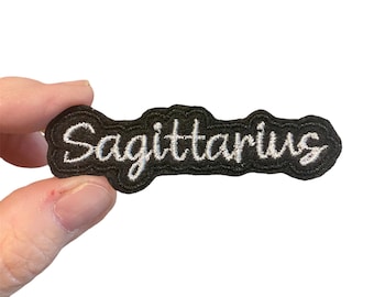 Sagittarius Embroidered Iron-On Patch