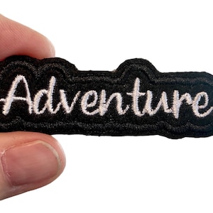 Adventure Embroidered Iron-On Patch
