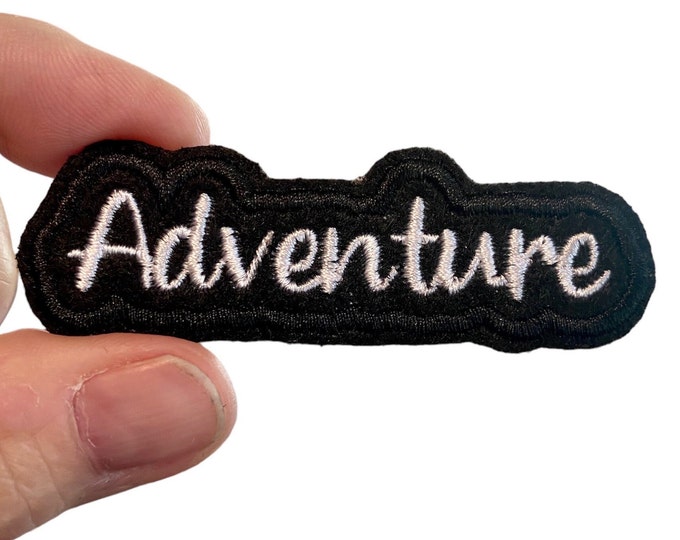Adventure Embroidered Iron-On Patch