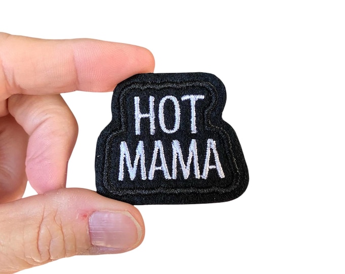 Hot Mama Iron On Patch