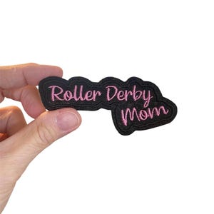 Embroidered Roller Derby Mom Patch – Support Your Derby Girl!