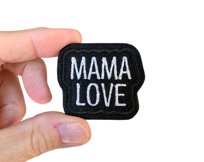 Mama Love Iron On Patch