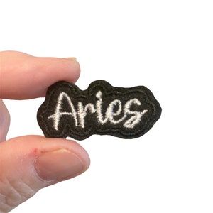 Aries Embroidered Iron-On Patch