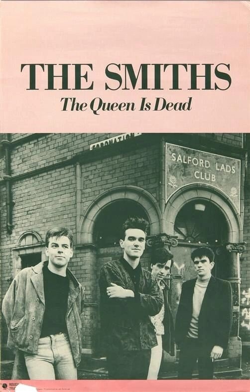 Gammeldags Korridor Ældre The Smiths the Queen is Dead Album Promo Poster 1986 - Etsy