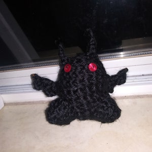 Mothman crochet plush amigurumi