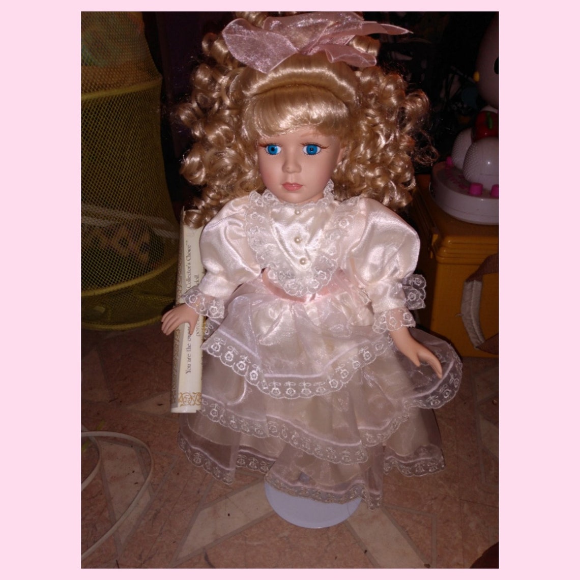 Collector's choice Genuine porcelain doll with original Etsy