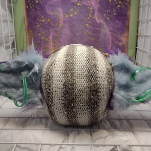 cyber slime low-sitting poseable therian petplay furry ears