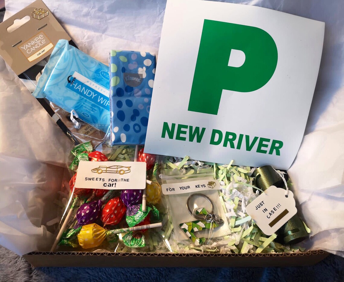 Driving test PASS gift box UK and personalised Etsy