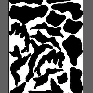 M81 Camo 7x11&quot; Stencil Digital Download Vector File
