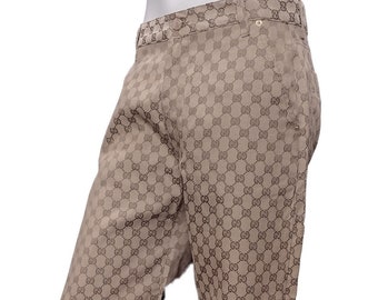 gucci monogram pants
