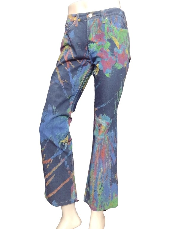 Painted jeans - Gem Painted jeans - Gem