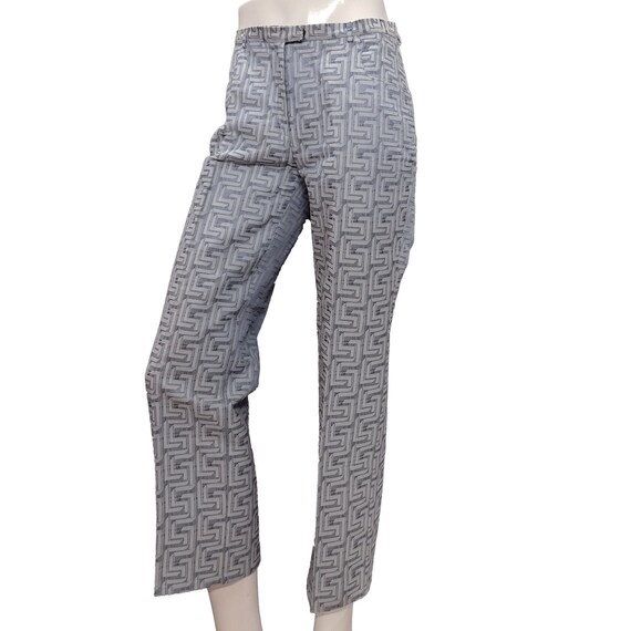 Women's Versace Jeans with Greek Print Vintage - image 1