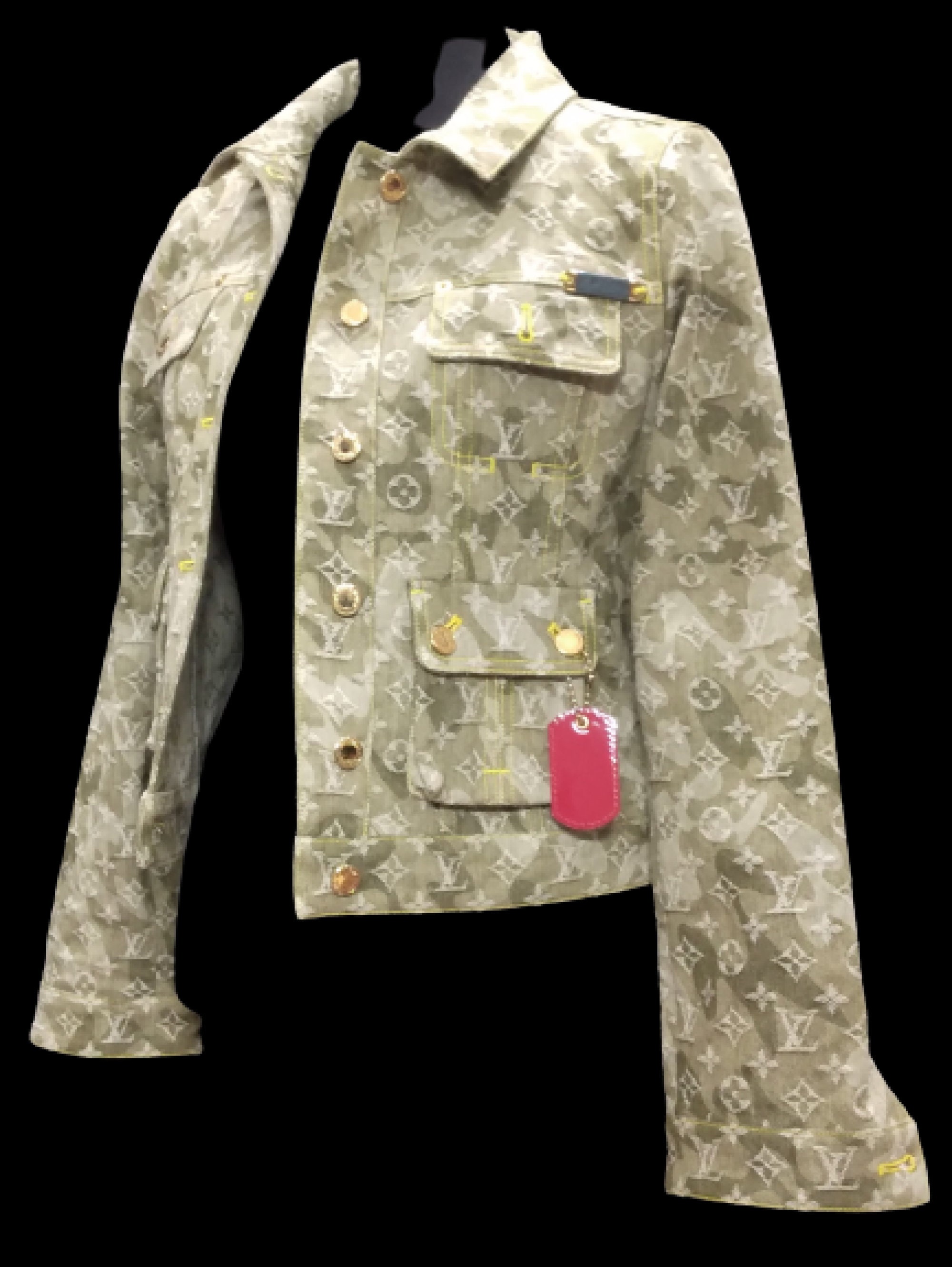 TAKASHI MURAKAMI LV Limited Edition Camouflage Jacket and 
