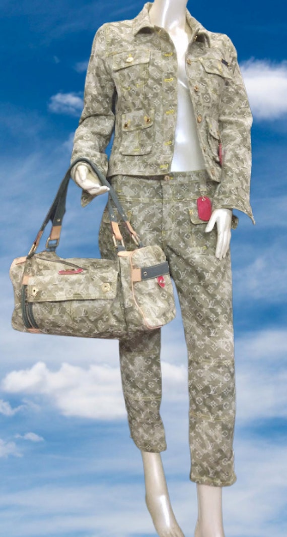 TAKASHI MURAKAMI LV Limited Edition Camouflage Jacket and 