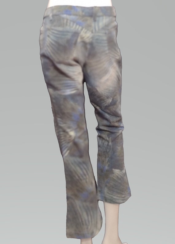 Fendi Feather Printed Jeans - image 4