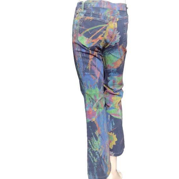 Versace Jeans Couture Hand Painted Jeans - image 6