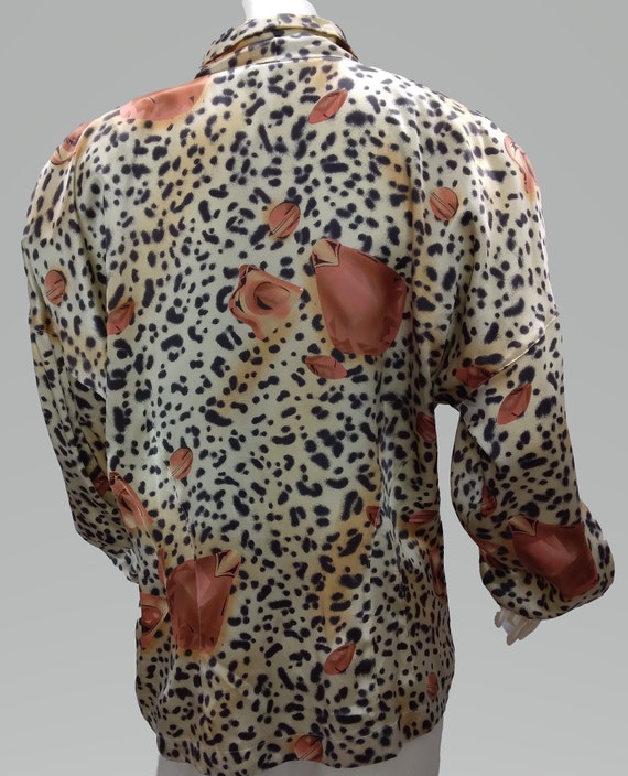 Vintage Silk Animal Print ESCADA Blouse - image 2