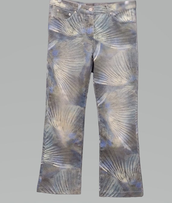 Fendi Feather Printed Jeans - image 8