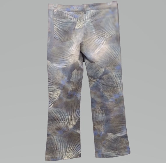 Fendi Feather Printed Jeans - image 9