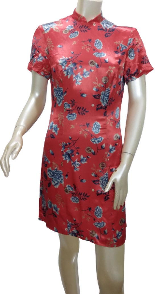 GUESS COLLECTION Vintage Silk Cheongsam Dress - image 5