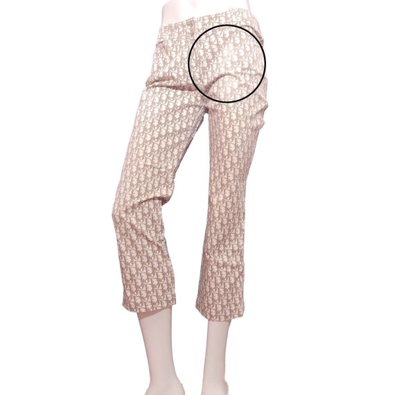 Louis Vuitton Stencil-effect Monogram Jogging Pants White. Size 36