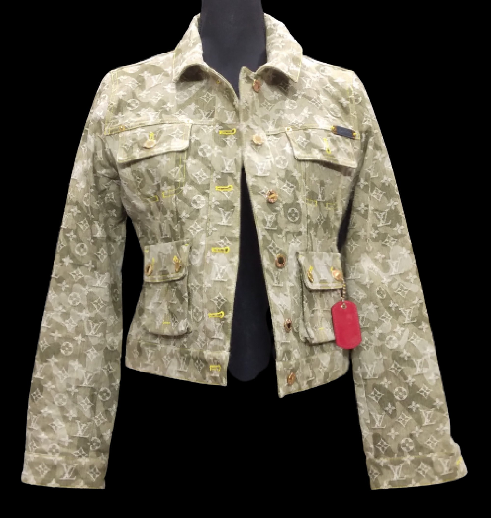 TAKASHI MURAKAMI LV Limited Edition Camouflage Jacket and 