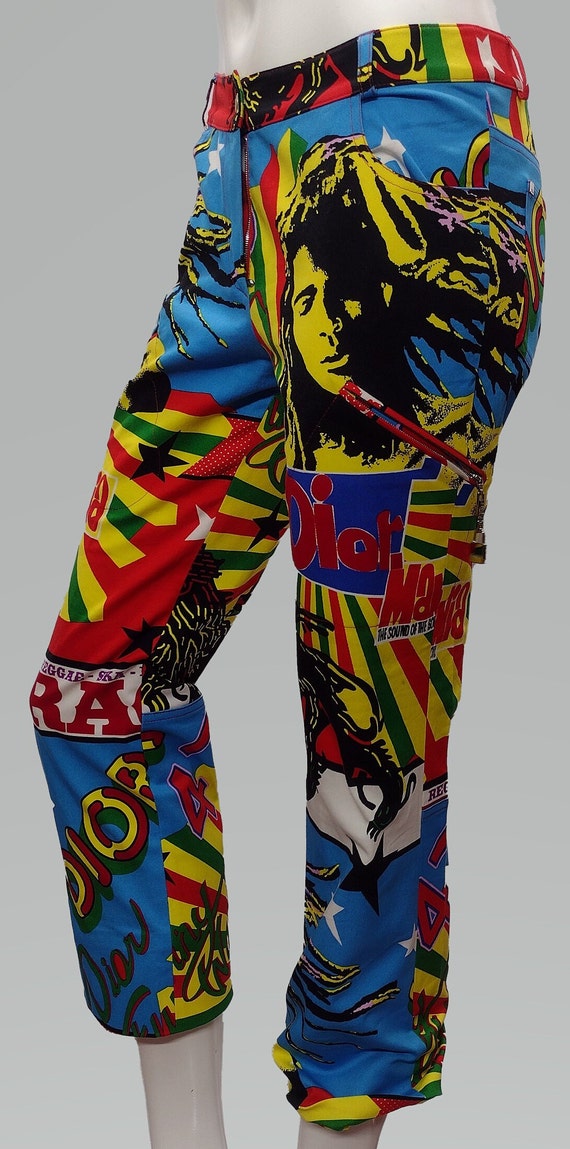 John Galliano for Christian Dior Bob Marley Pants - image 4