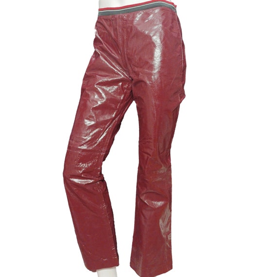 miu miu leather pants