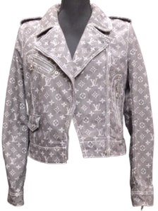 Louis Vuitton Monogram Denim Jacket Taupe