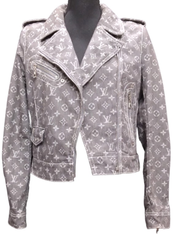 Women's Louis Vuitton Denim Jacket Vintage LV Monogram -  Australia