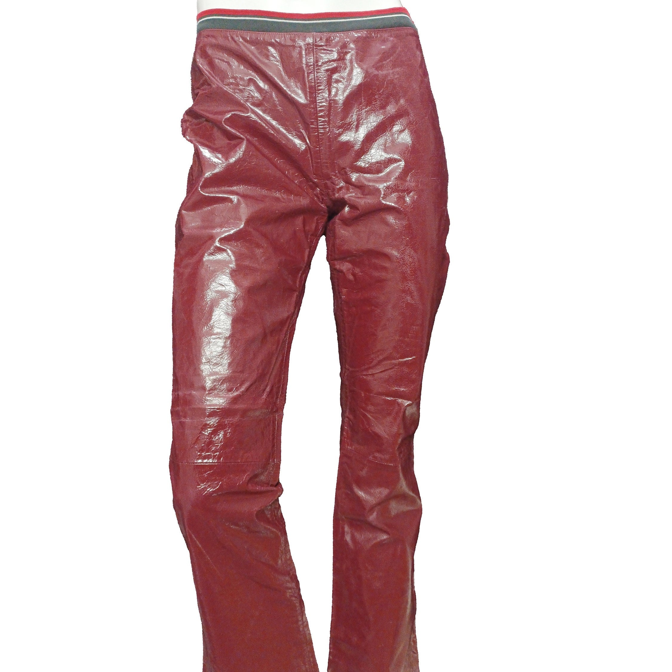miu miu leather pants
