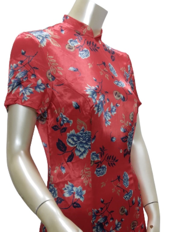 GUESS COLLECTION Vintage Silk Cheongsam Dress - image 3