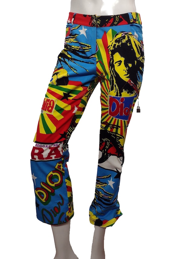 John Galliano for Christian Dior Bob Marley Pants - Etsy