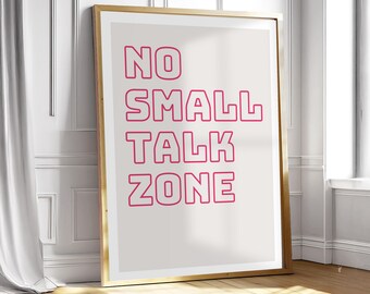 Lustiges Autismus-Stolz-Zitat | ADHS-Gehirn-Poster | Geschenk für einzigartige Köpfe | Lustige Typografie fürs Büro