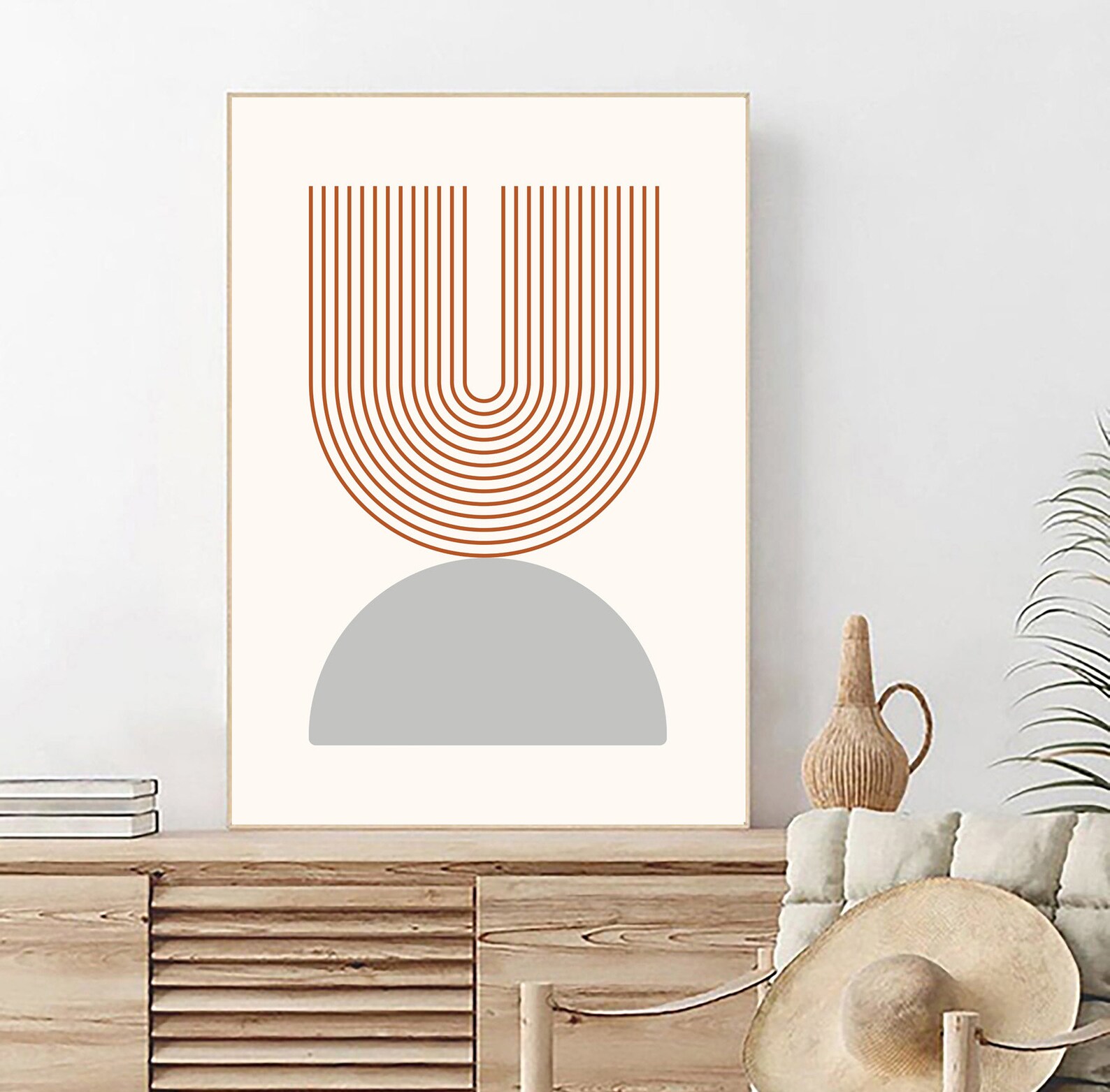 Printable Mid Century Modern Art Prints Abstract Geometric - Etsy