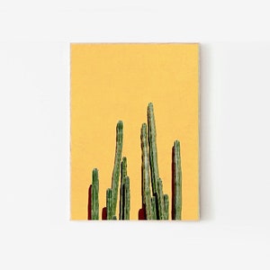 Kaktus-Druck | Mexikanische Wandkunst | Großes druckbares Poster für modernes botanisches Dekor | Foto eines Kaktus für mexikanisches Boho-Dekor
