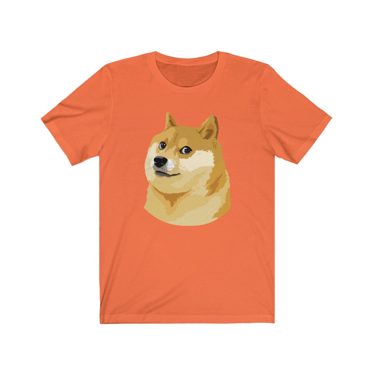 DOGE TShirt unisex kurzarm TShirt Etsy