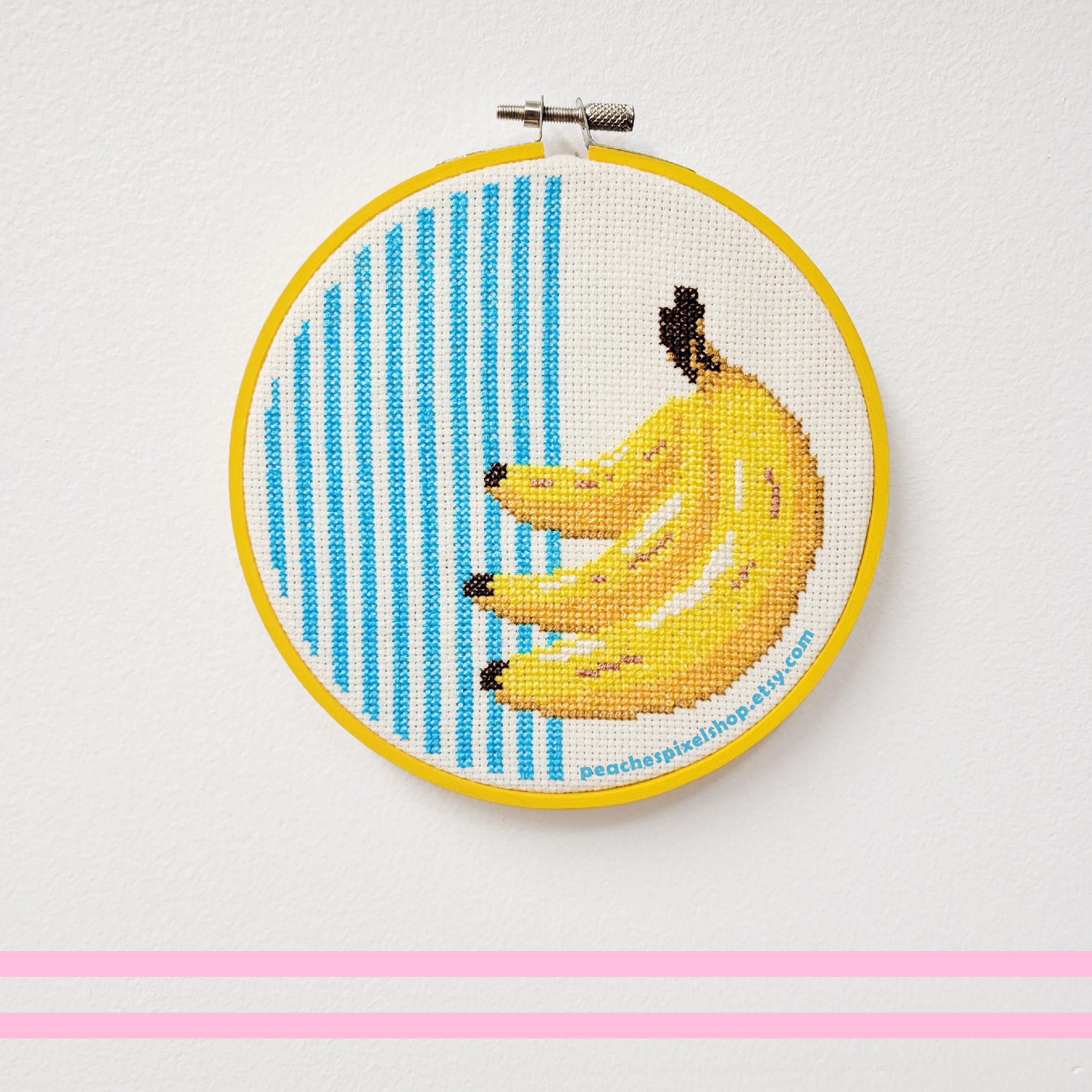 Lucky Bananas PDF Cross Stitch Pattern - Digital Download - Etsy