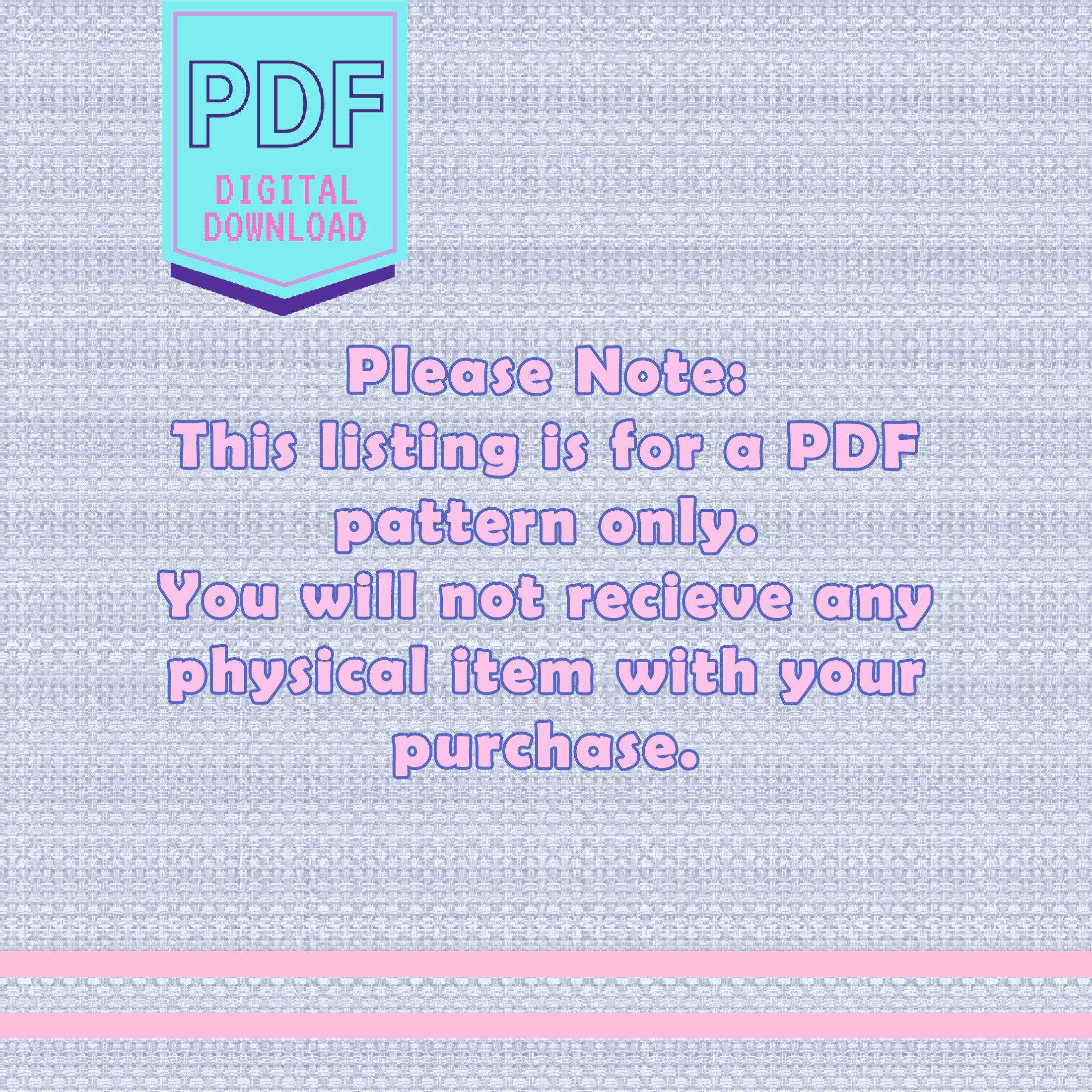 Computer waking up cross stitch digital pattern pc loading bar xstitch