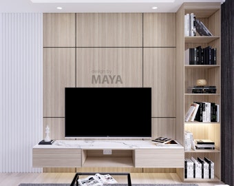 Representación realista 3D para diseño de interiores -Representación de visualización realista-Diseño del hogar-Diseño de condominios-Cualquier habitación-Decoración del hogar -Diseño personalizado