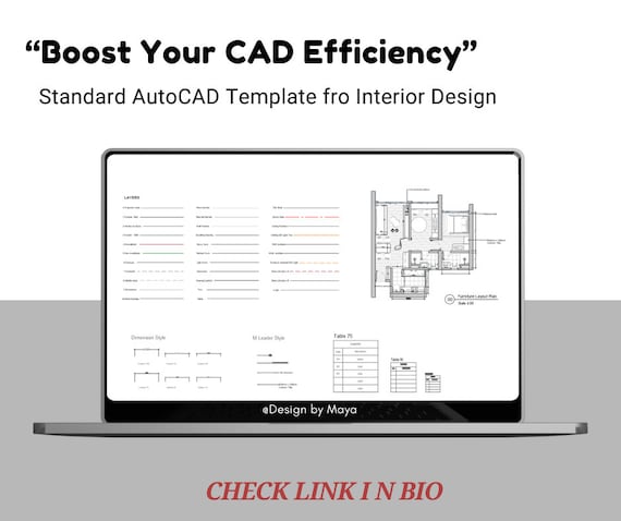 Comprehensive AutoCAD Template for Interior Designers & Students